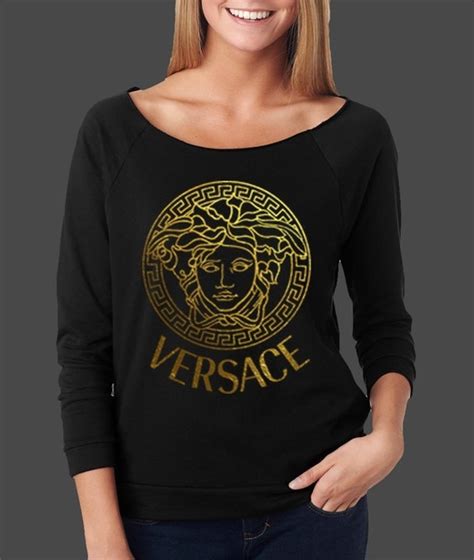 versace t shirt original price|versace long sleeve t shirts.